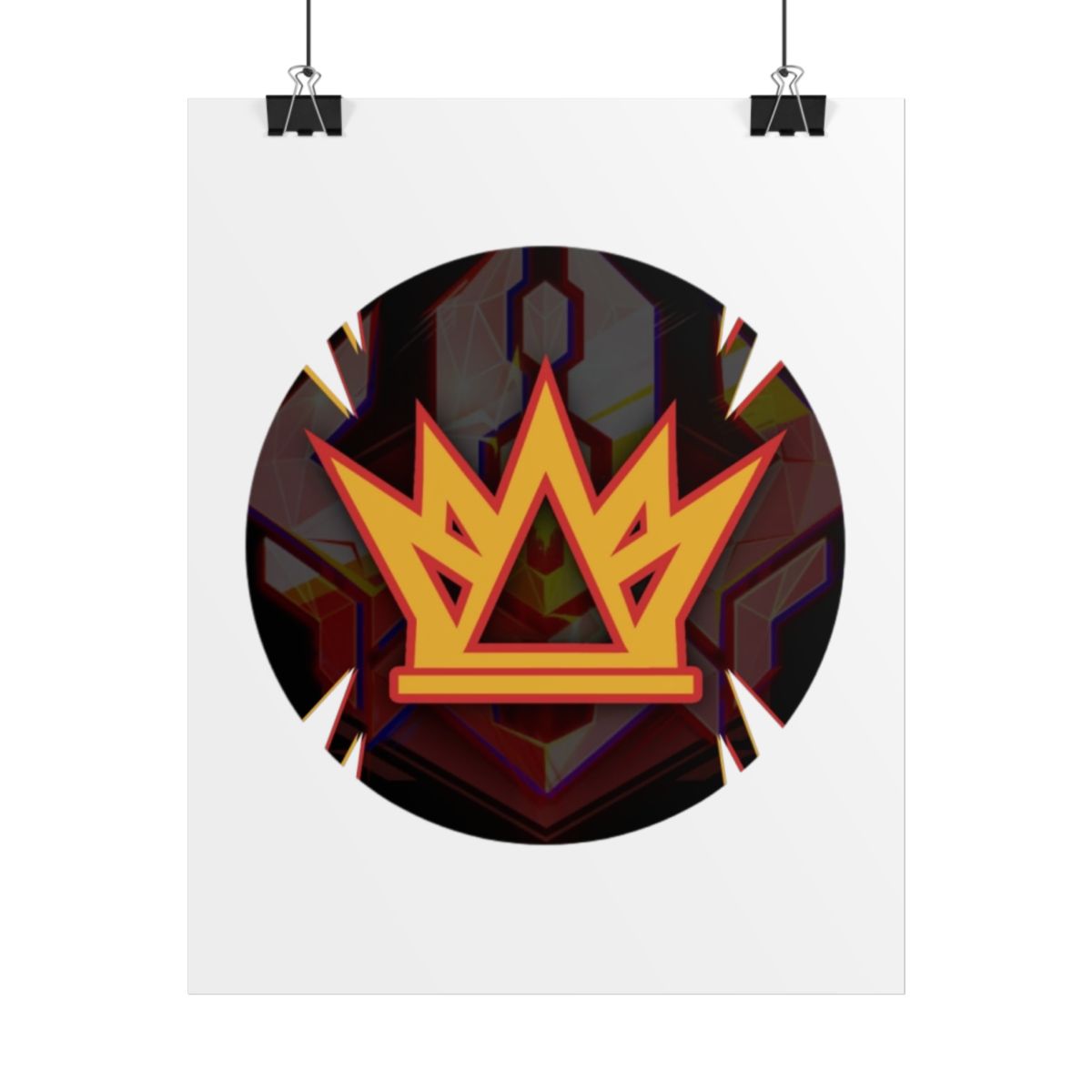 Gold Crown Emblem Poster | Rolled Posters | Kingsman | Kingsman265